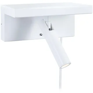 Paulmann Jerik 71106 LED Wandleuchte 3-Step-Dim USB C 3000K 160lm 230V 2,4W dimmbar Weiß matt