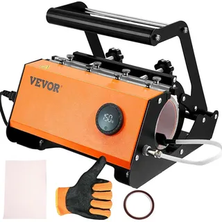 Vevor Becher Sublimationspresse 600 W Becher Bedrucken Sublimationspresse 11-30 oz Becher Hitzepresse Becherpresse DIY Keramik / Edelstahl /