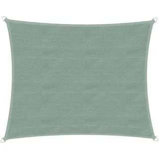 WINDHAGER Sonnensegel Capri Rechteck 4 x 5 m, Sonnenschutz für Garten & Terrasse, UV- und witterungsbeständig, Olive,