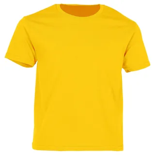 FRUIT OF THE LOOM Kids Iconic T-Shirt Größe: 104-164, Farbe:sonnenblumengelb, Größe:116 - 116