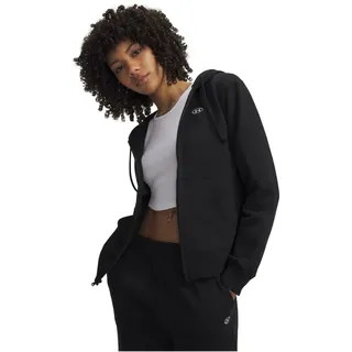 Under Armour Rival Fleece Full Zip black white 008 XS