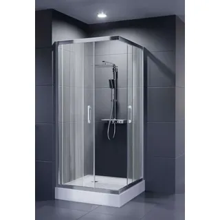 DuGU Dusar Eckeinstieg Glass 5 Glas Wave Breite.. - Duschkabine