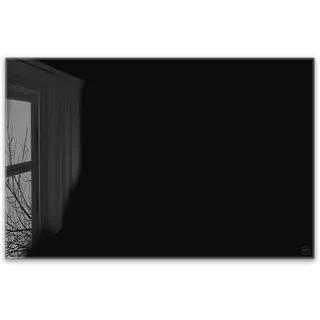 ®timalo Herdabdeckplatte einteilig | 80 x 52 cm Pure Black, Schwarz | einfarbig uni | 4mm ESG-Glas Ceranfeldabdeckung, Glasplatte, Schneidebrett, Abdeckplatte, Herd, Induktion