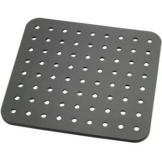 Wenko Spülbeckeneinlage Kristall Eckig Schwarz