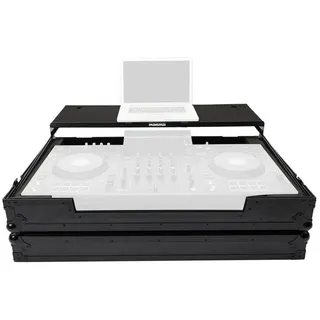 Magma Heimtex MAGMA DJ Workstation XDJ-AZ/XDJ-XZ (Schwarz/Schwarz), Schwarz, Controller-Workstation