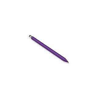 Trinkbarer Stylus-Stift für Touchscreens, universeller S-Pen-Ersatz mit hochempfindlichem Doppelkopf-Design, für alle widerstandsfähigen Mobiltelefone und Tablets (lila)