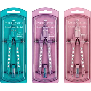 Faber-Castell Schnellverstellzirkel Factory Sparkle