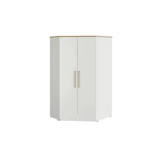 Paidi Eck-Kleiderschrank Oscar 102 x 206 cm Dekor Weiß