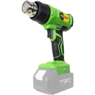 PROCRAFT Procraft, Heissluftföhn, PH24bb Akku Heissluftpistole 20 V 50 - 550 °C + 1x Akku 4,0 Ah + RHINO Toolcase - ohne