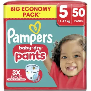 Pampers Baby-Dry Pants Gr. 5 (11-17 kg) 50 St.