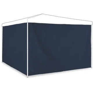 Relaxdays Seitenteile für Pavillon 2 Stück 3 x 2 m Dunkelblau
