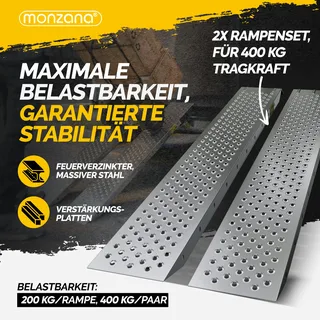 monzana Auffahrrampe 400kg