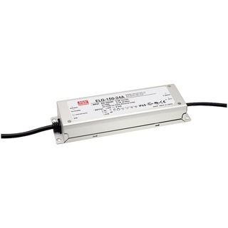 MeanWell MW Mean Well ELG-150-24A-3Y LED-Trafo, LED-Treiber Konstantspannung, Konstantstrom 150 W 3.2 - 6.25 a - 26.4 V/DC einstellbar, Montage auf entflammbaren