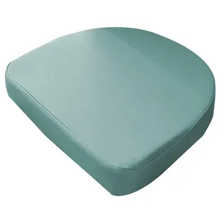 DG Catiee Stuhl-Sitzkissen, wasserdicht, U-förmig, 40/45/48 cm, Outdoor-Stuhlkissen, dicke Stuhl-Sitzpolster für Zuhause, Küche, Büro, Garten (48 x 48 x 5 cm, Grün A)