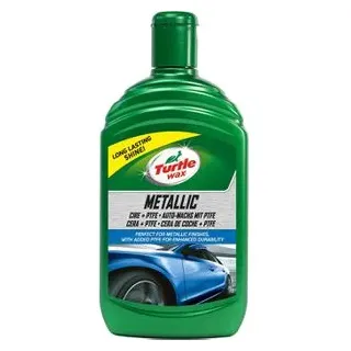 turtle-wax Lackversiegelung 52870 Metallic Wax + PTFE, Hybridversiegelung, hochglänzend, Flasche 500ml