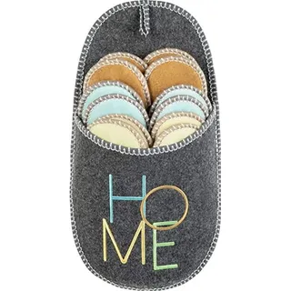 Onvaya Gästepantoffeln Grau 36