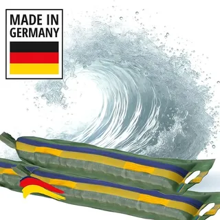 3 Stück gefüllte Miko® Sandsäcke, Hochwasserschutz bei Türen und Toren, extrem reißfest und anpassungsfähig, Silosandsäcke, befüllt mit Sa...