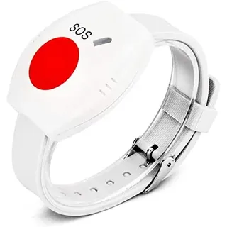 Call Button/Handgelenksender Funktioniert mit Empfänger/Caregiver Pager System/Alert System Schwesternruf-Hilfetasten für ältere Patienten(Muss mit Empfänger Gekoppelt Werden, um zu Arbeiten)