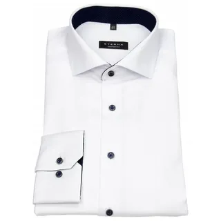 Eterna Herren Hemd weiß Comfort Fit, weiß, NOS