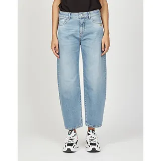 Gang Haremsjeans GANG "GANG Jeans Loose Fit 94IDA", Damen, Gr. 30, denim blau, 90% Baumwolle, 2% Elasthan, 8% Polyester, Jeans