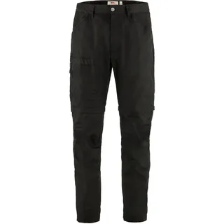 Fjällräven High Coast Zip-off Hose Schwarz 54