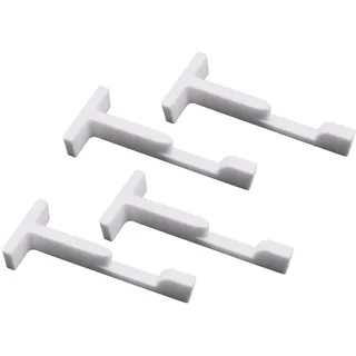 4er Set Fensterstopper für Kippfenster | Sicherer Zugluftschutz & Fensterhalter | Verhindert Zuschlagen bei Wind & Durchzug | Speziell für gekippte Fenster | Robustes Design & einfache Anwendung