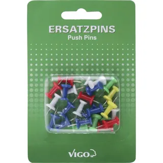 Vigo Pinnwand Vigo Pins für Pinn- und Magnettafeln 25er Pack