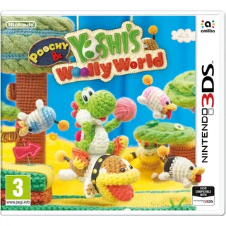 NINTENDO POOCHY AND YOSHIS WOLLY WORLD