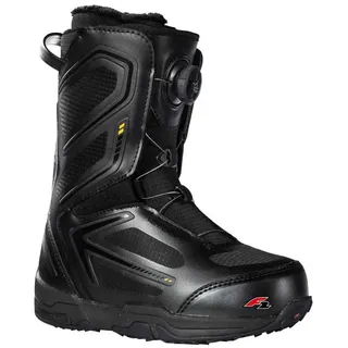 F2 Herren Snowboard Softboots Team Atop Gr. 40 (MP 26,0) Schwarz