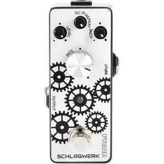 Fame Echo Schlagwerk, Kompaktes Delay/Echo Effektpedal, Geeignet für Gitarren