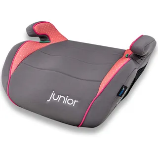 PETEX "Max" 304 Sitzerhöhung nach i-Size Norm R129, Kindersitz/Autositz für Kinder, pink, 1 Stück