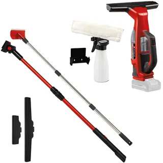 Einhell Fenstersauger Brillianto Rot/Schwarz