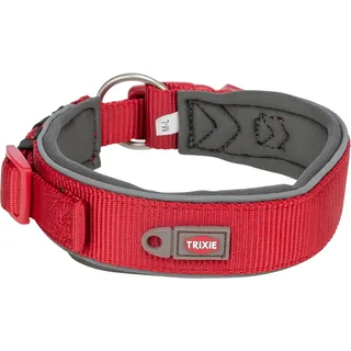 Trixie Premium Halsband rot 53–62 cm