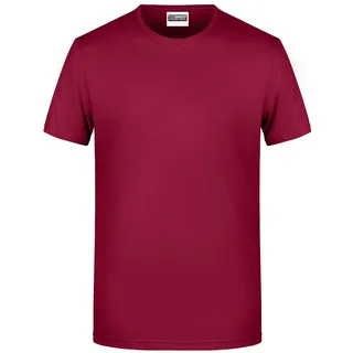 Basic T-Shirt "8008" - XXL - wine