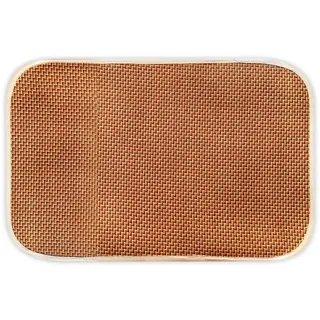 Bambus Sauna Kopfstütze Kissen, natürliche handgefertigte Holz Nackenstütze für Dampfbad & Spa Hitzebeständig D-E-P6 (2 Stück, 40 * 60 cm)