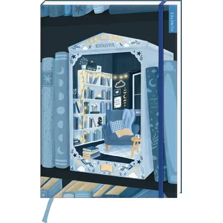 arsEdition Notizbuch Book Nook A4 gepunktet