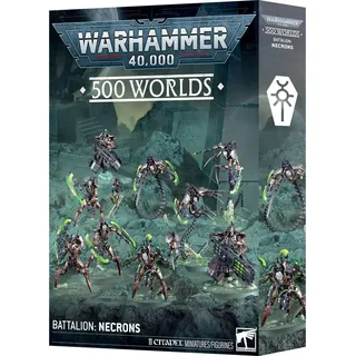 Games Workshop Warhammer 40.000 500 Worlds Battalion: Necrons