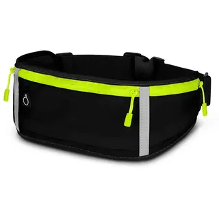 ONEFLOW Laufgürtel für Nokia 3310 4G Lauftasche ActivePro Belt Schwarz Sport Handytasche zum Joggen Damen Herren Bauchtasche Handy Running schwarz Für Nokia 3310 4G