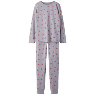 NAME IT Nkfnightset Lavender Hearts Noos | 158/164