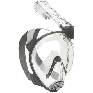 Cressi Baron Schnorchelmaske - Clear / Black - M-L