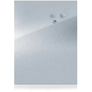 Zeller Magnettafel 60,0 x 80,0 cm silber