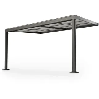 Juskys Terrassendach Jakarta 4 x 3 m Grau
