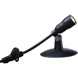 HEISSNER Smart Light Spot 1 Watt schwarz