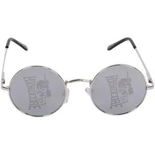 100% Hardcore Sonnenbrille Silver Revo |Runde Gläser Gabber Sunglasses