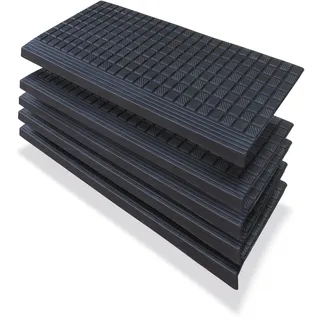 PETEX Stufenmatte 64,5 x 25 cm Schwarz