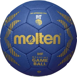 Molten H2A5000-B Handball IHF Wettspielball blau/gold 2