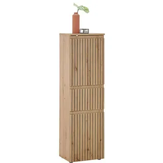 BASIC by Balculina Midischrank Austin Artisan Oak Nachbildung B/H/T: ca. 40x136x31 cm
