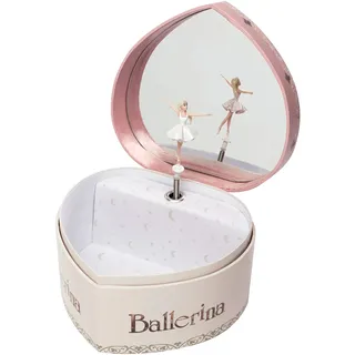 Trousselier Musikspieluhr Herz, Ballerina, nachtleuchtend