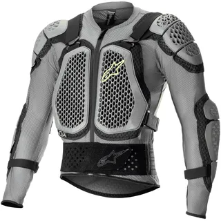 Alpinestars Schutzjacke Bionic Action V2 Gray Black Yellow Fluo M