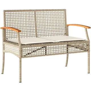 vidaXL Gartenbank 57 x 0 x 0 cm Beige